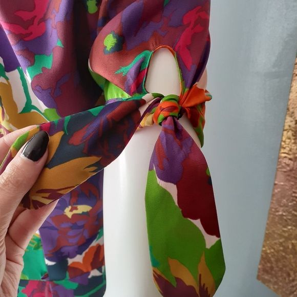 Zara TRF Floral Mini Dress - Picture 13 of 14